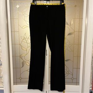 White House Black Market Legacy Sleek Boot Black Dress Pants, Size 4r
